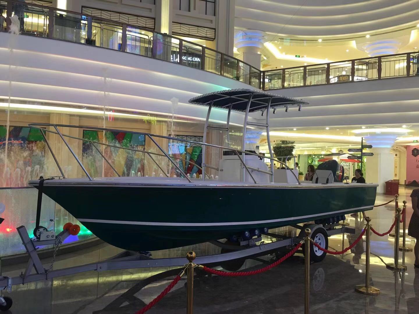 700型玻璃鋼釣魚艇